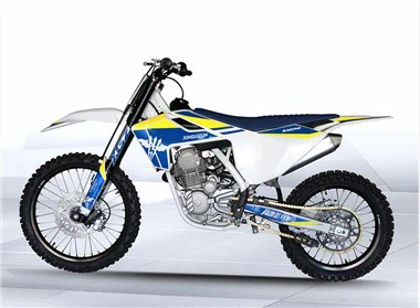 Bicicleta de motocross refrigerada a água